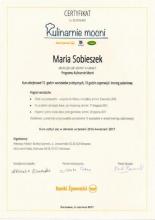 Maria Sobieszek warsztaty kulinarne